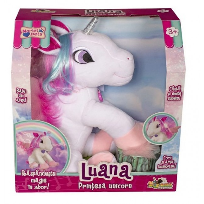 Jucarie de plus Noriel Pets - Luana Unicorn